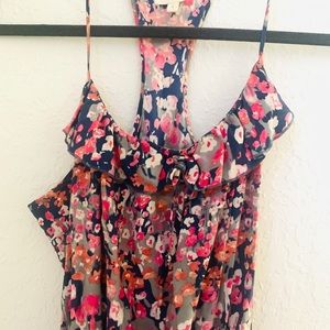 Parker silk mini dress